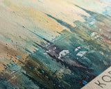 Korolyov Russia Wall Art, Panoramic Travel Poster, Panoramic Framed Canvas Print, City Wall Art, Wall Hanging Home Decor, Travel Art