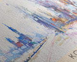 Kortrijk Belgium Travel Print Wall Art, Panoramic City Art, Travel Art, Wall Decor, Vacation Gift, Framed Canvas Print Or Metal Art