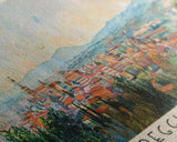 Reggio Emilia Italy Travel Print Wall Art, Panoramic City Art, Travel Art, Wall Decor, Vacation Gift, Framed Canvas Print Or Metal Art