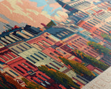 Helsingborg Sweden Travel Print Wall Art, Panoramic City Art, Travel Art, Wall Decor, Vacation Gift, Framed Canvas Print Or Metal Art