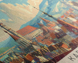 Kaposvar Hungary Travel Print Wall Art, Panoramic City Art, Travel Art, Wall Decor, Vacation Gift, Framed Canvas Print Or Metal Art