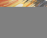 Breda Netherlands Travel Poster Framed Canvas Print, Sunset Landscape, Wall Art, Home Decor, Travel Print, Abstract Painting, Boho Style
