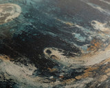 Ghostly Figures in Forest, Halloween Art Print, Spooky Home Decor, Framed Canvas Print, Creepy Art, Halloween Wall Decor, Seasonal Wall Art