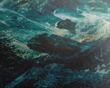 Haunted Graveyard Framed Canvas Print, Halloween Wall Art, Spooky Cemetery, Midnight Shadows, Haunted Forest, Ghostly Vibes, Gothic Decor