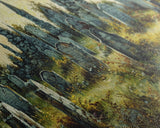 Haunted Cemetery Halloween Prop Framed Canvas Print | Spooky Season | Spooky Wall Art | Halloween Decor | Creepy Art Prints