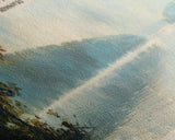 Clearwater Lake Missouri Framed Canvas Print, Lake House Decor, Panoramic Wide Art, Travel Poster, Rustic Lake Painting, Nature Art