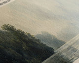 Lake Saint Clair, Boho Art, Travel Poster Art, Wall Art, Home Decor, Nature Scene, Lake Painting, Minimalist Art, Bedroom Decor, Landscape Painting, Travel Print, Framed Canvas Print, Lake House Decor, Panoramic Print