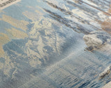 Lake Tahoe Framed Canvas Print, Lake House Decor, Panoramic Wall Art, Travel Poster, Stunning Landscape Painting, Contemporary Art