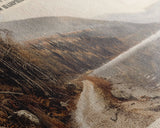 Lake Wentworth New Hampshire Framed Canvas Print, Lake House Decor, Panoramic Wall Art, Travel Poster, Scenic Landscape Painting, Rustic Art