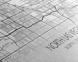 North Las Vegas City Map, Nevada Art, Map Print, Minimalist Wall Art, Wall Art, Canvas Art, Gamer Room Décor, Teacher Gift, Teen Boy Décor