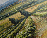 Italian Olive Fields, Framed Canvas print, Living Room Decor, Bedroom Decor, Beautiful Wall Art Painting, Wall hanging, Ready To Hang Art