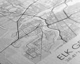 Elk Grove Street Map, California Map, City Map Art, Minimalist Art, Wall Art, Canvas Print, Bedroom Wall Art, Housewarming Gift, Travel Art