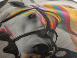 Painted Horse, Graffiti Wall Art, Colorful Horse Art, Whimsical Art, Boho Art, Southwest Wall Art, Canvas Print, Gift Idea