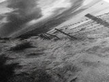 Coastal Path, stormy beach, dramatic sky, coastal wall art, black and white, framed canvas print, moody landscape, nautical decor