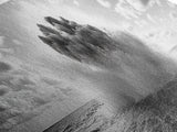 Explosion, dramatic seascape, moody art, panoramic art, extra wide art, coastal wall art, framed canvas print, ocean painting, nautical decor