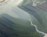 Chapada dos Veadeiros National Park COUNTRY | Framed Travel Poster Canvas Print | Trendy Wall Art | Watercolor Painting | Living Room Art | Unique Art