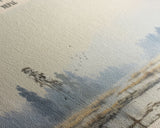 Chitwan National Park Travel Print Wall Art, Travel Poster Print, Retro Style COUNTRY Home Decor, Wall Hanging, Travel Gift Idea, Unique Metal Art