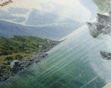 Jostedalsbreen National Park Wall Art Travel Poster Print, Gift For Travel Lover, Vacation Gift, COUNTRY Wall Art, Home Decor, Original Art