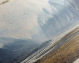 Kluane National Park and Reserve COUNTRY Travel Poster Print, Framed Canvas Print, COUNTRY Travel Art, Wood Framed Art, Wall Hanging, Home Decor