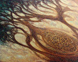 Gaia, norse mythology, canvas print, high fantasy art