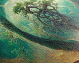 Gaia, norse mythology, canvas print, high fantasy art