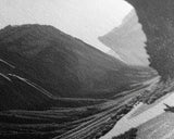 Framed Canvas Print of Cowboys Riding through Canyon, Western Wall Art for Living Room or Bedroom, Unique Home Decor