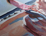 Cowboy Riding Bucking Horse, High Energy Framed Canvas Print, Perfect for Western Living Room Art, Bedroom Decor, Rustic Home Wall Art