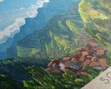 Soledad, Colombia Travel Poster Panoramic Canvas Print, Soledad, Colombia Painting, Colombia Art, Soledad Travel Art, Guest Room Painting
