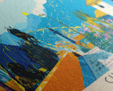 Chincha, Peru Panoramic Canvas Print, Chincha, Peru Painting, Peru Art, Chincha Travel Poster, Travel Art, Guest Room Painting