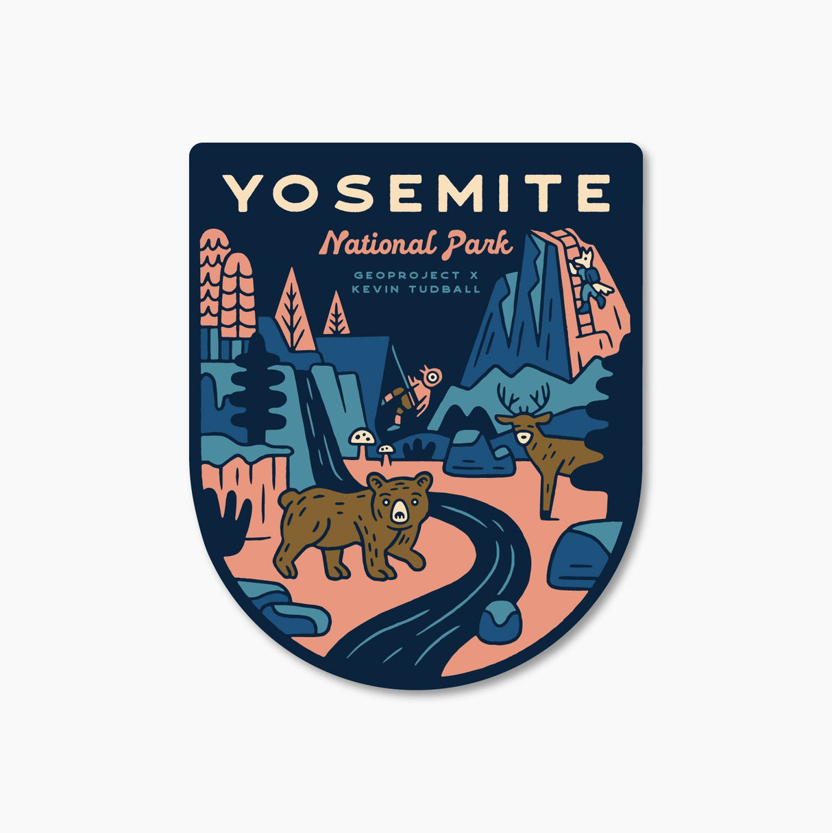 Yosemite National Park Sticker