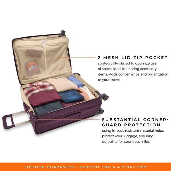 Baseline Collection Expandable Spinner Luggage by Briggs & Riley BLU129CXSP