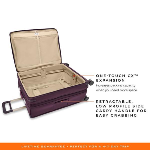 Baseline Collection Expandable Spinner Luggage by Briggs & Riley BLU129CXSP