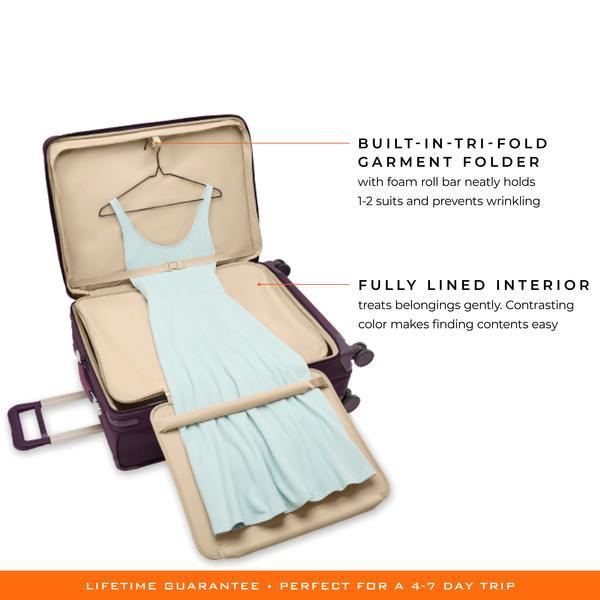 Baseline Collection Expandable Spinner Luggage by Briggs & Riley BLU129CXSP