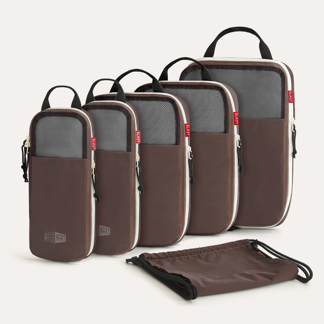 Blast Packing Cubes, 6 PCS Set by Bagsmart