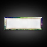 Framed Canvas Print of Colorful Wild Flower Field - Gallery-Wrapped Artwork - Ready to Hang - High Quality Artwork - Panoramic Art