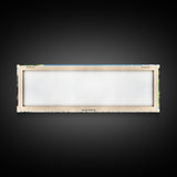 Archer’s Bay Beach, Barbados Panoramic Beach Print, Vacation Gift, Barbados Wall Art, Framed Canvas Print, Framed Beach Painting