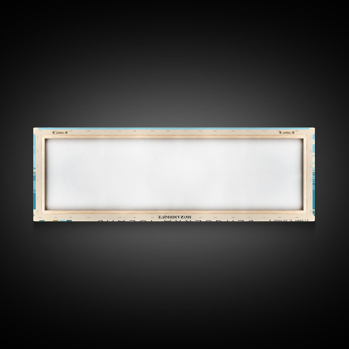 Benguerra Island, Mozambique Panoramic Print, Vacation Gift, Mozambique Wall Art, Beach Painting, Beach Decor, Large Wall Art, Wood Frame Art