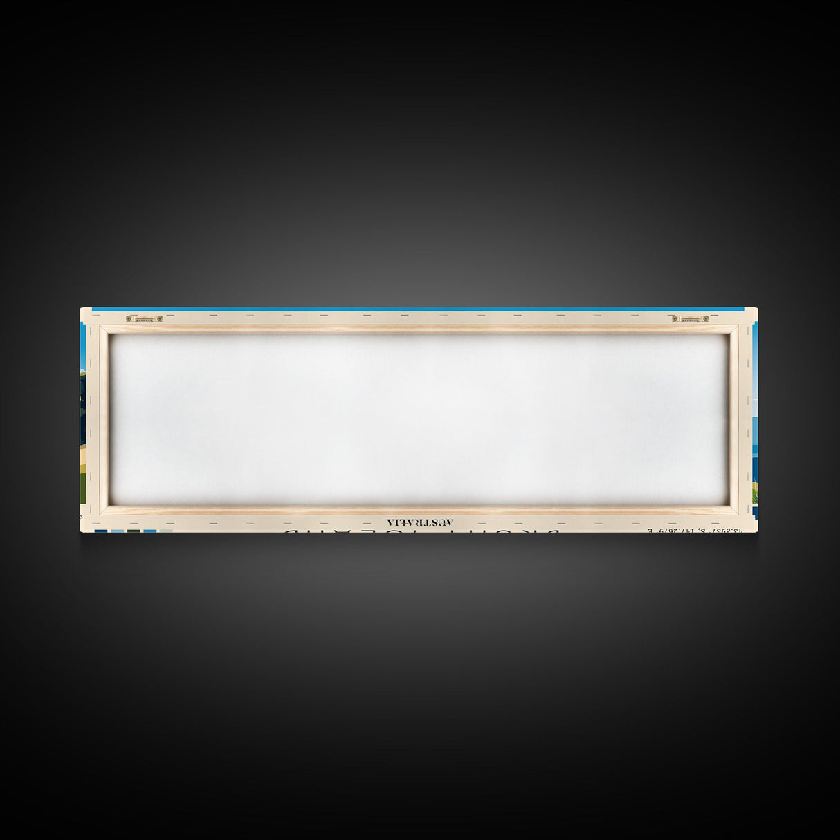 Bruny Island, Australia Panoramic Print, Vacation Gift, Australia Wall Art, Beach Painting, Beach Decor, Large Wall Art, Wood Frame Art