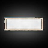 Cala Fornells, Spain Panoramic Beach Print, Vacation Gift, Spain Wall Art, Framed Canvas Print, Framed Beach Painting