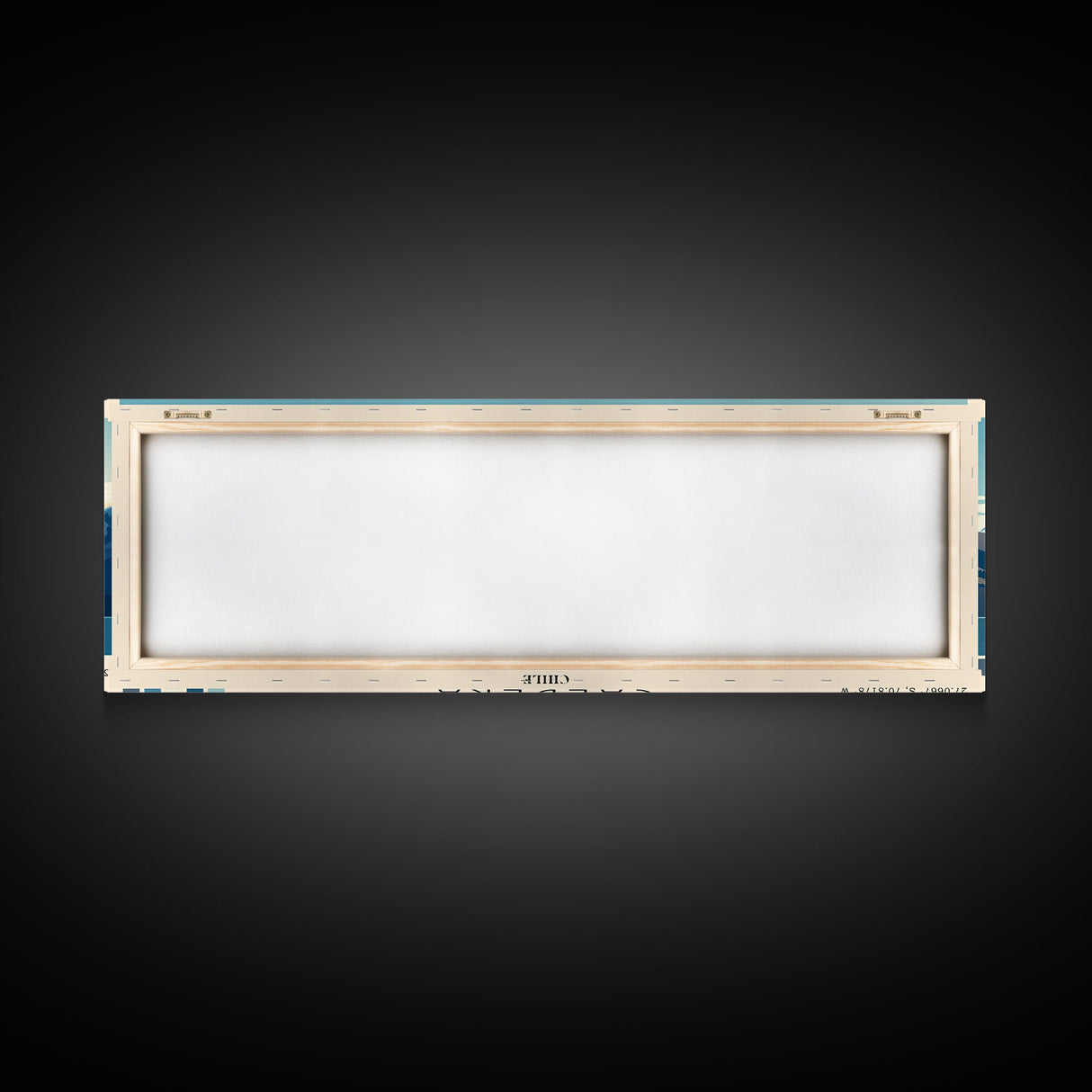 Caldera, Chile Panoramic Print, Vacation Gift, Chile Wall Art, Beach Painting, Beach Decor, Beach Or Lakehouse Art