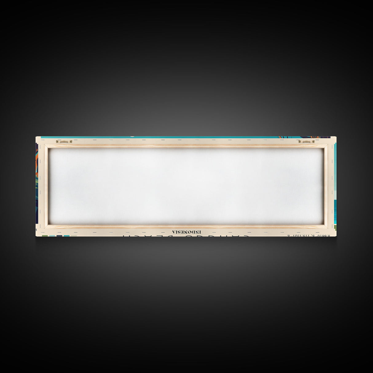 Canggu Beach, Indonesia Panoramic Print, Vacation Gift, Indonesia Wall Art, Beach Painting, Beach Decor, Beach Or Lakehouse Art