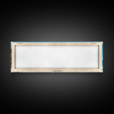 Carlisle Beach, Barbados Panoramic Beach Print, Vacation Gift, Barbados Wall Art, Framed Canvas Print, Framed Beach Painting