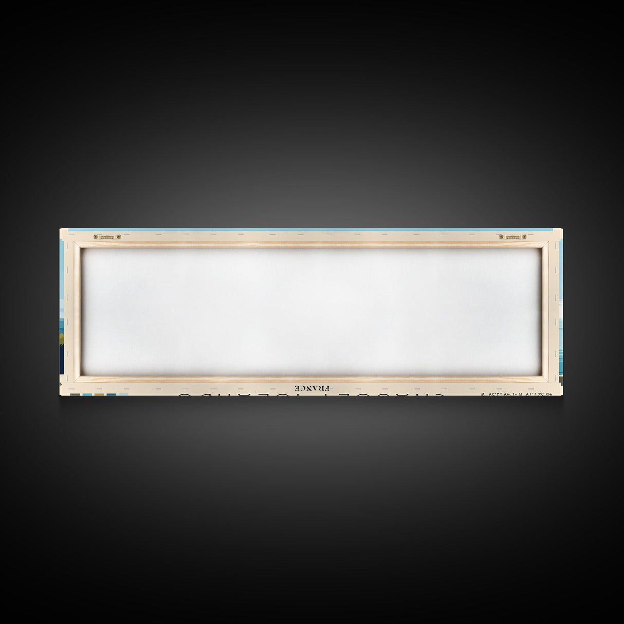 Chausey Islands, France Panoramic Beach Print, Vacation Gift, France Wall Art, Beach Painting, Beach Decor, Beach Painting