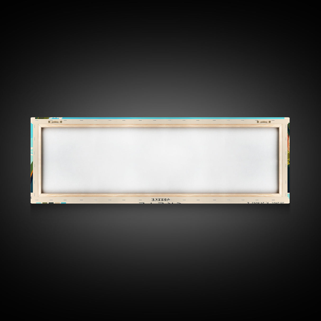 Crete, Greece Panoramic Print, Vacation Gift, Greece Wall Art, Vacation Wall Art, Vacatation Memories, Beach Decor, Beach Or Lakehouse Art