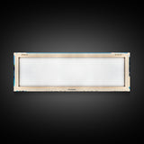 Egremni Beach, Greece Panoramic Beach Print, Vacation Gift, Greece Wall Art, Framed Canvas Print, Framed Beach Painting