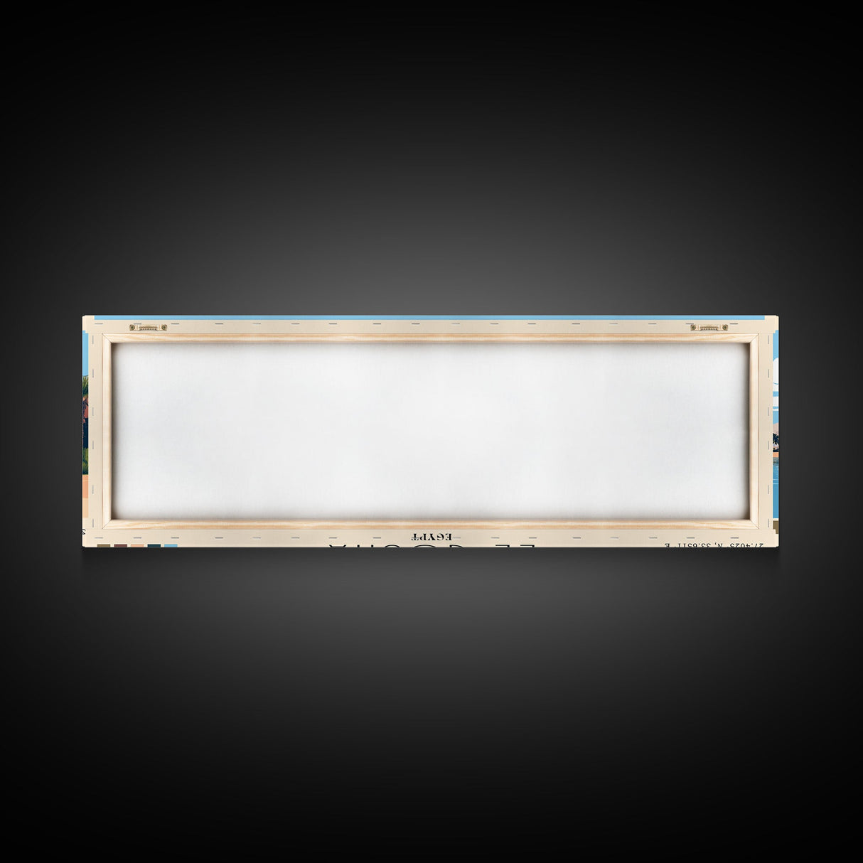 El Gouna, Egypt Panoramic Print, Vacation Gift, Egypt Wall Art, Vacation Wall Art, Vacatation Memories, Beach Decor, Beach Or Lakehouse Art