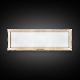 Flamenco Beach, Puerto Rico Panoramic Print, Vacation Gift, Puerto Rico Wall Art, Beach Painting, Beach Decor, Large Wall Art, Wood Frame Art