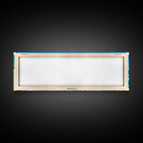 Gulf Shores Public Beach, Alabama Panoramic Beach Print, Vacation Gift, Alabama Wall Art, Beach Painting, Beach Decor, Beach Painting