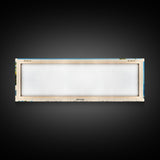 Half Moon Caye, Belize Panoramic Print, Vacation Gift, Belize Wall Art, Beach Painting, Beach Decor, Beach Or Lakehouse Art