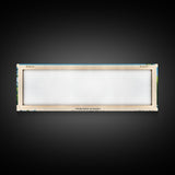 Huahine, French Polynesia Panoramic Beach Print, Vacation Gift, French Polynesia Wall Art, Beach Painting, Beach Decor, Beach Painting